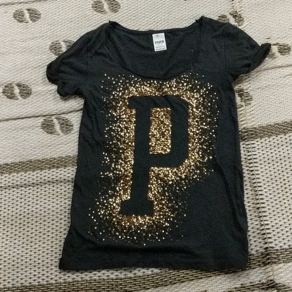 Victoria secret pink bling t-shirt